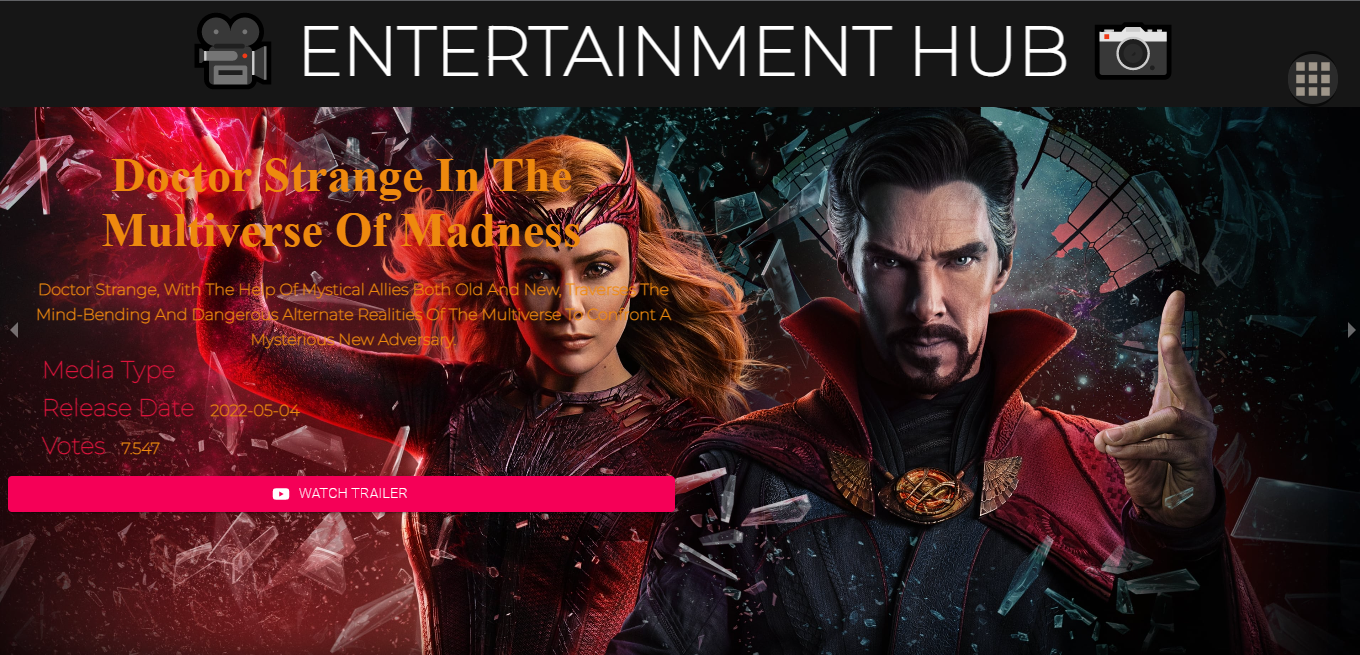 Movie And TV Series App